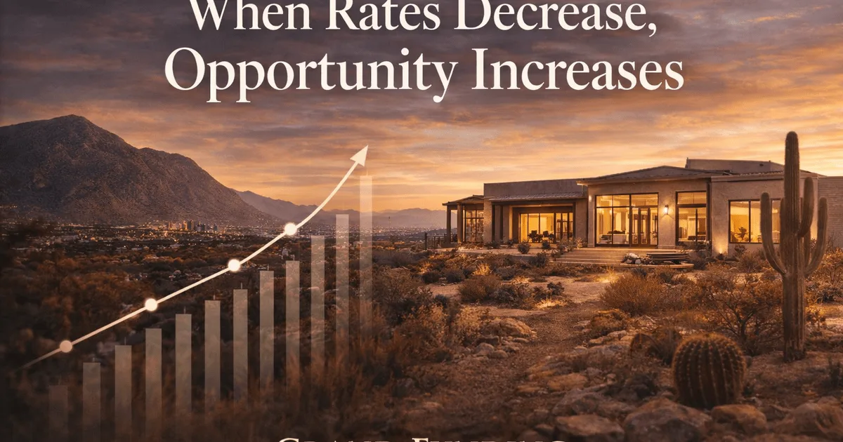 When rates decrease, opportunity increases — investor outlook